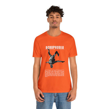 Acrophobia Fear of Heights Halloween Tee - BRAZEN BUY thsirt shirt