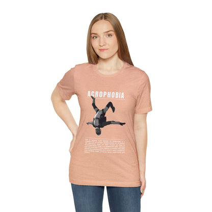 Acrophobia Fear of Heights Halloween Tee - BRAZEN BUY thsirt shirt