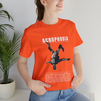 Acrophobia Fear of Heights Halloween Tee - BRAZEN BUY thsirt shirt