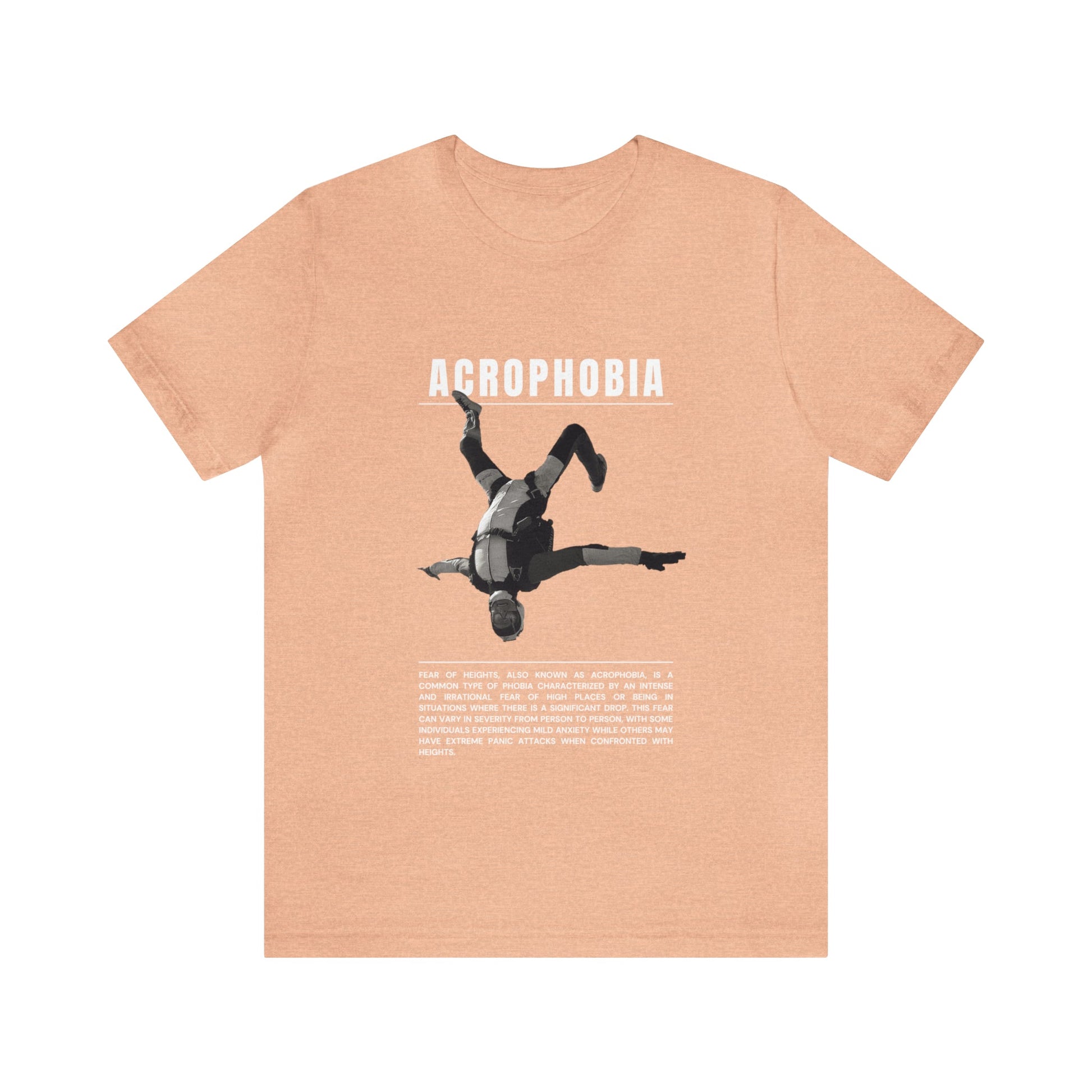 Acrophobia Fear of Heights Halloween Tee - BRAZEN BUY thsirt shirt