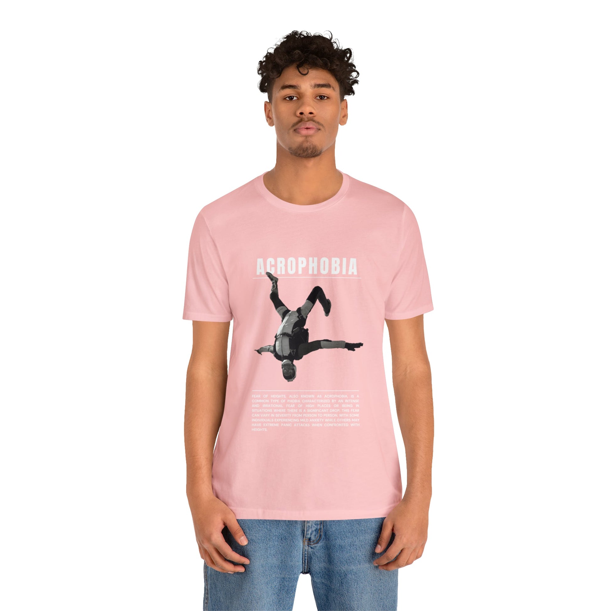 Acrophobia Fear of Heights Halloween Tee - BRAZEN BUY thsirt shirt