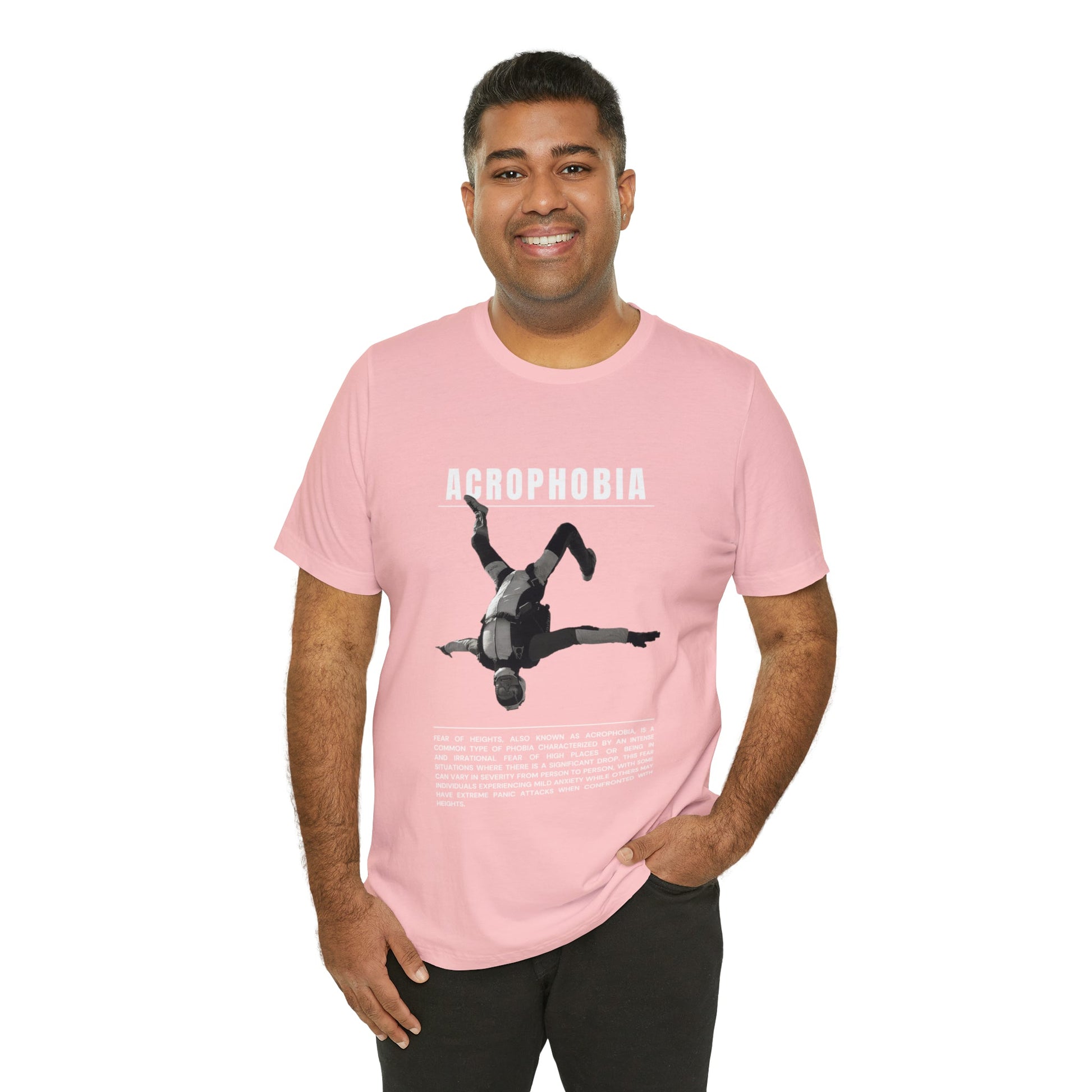 Acrophobia Fear of Heights Halloween Tee - BRAZEN BUY thsirt shirt