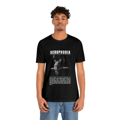 Acrophobia Fear of Heights Halloween Tee - BRAZEN BUY thsirt shirt