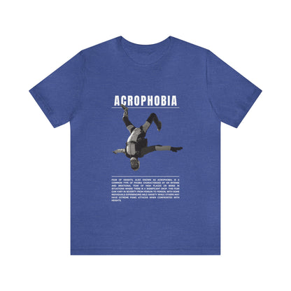 Acrophobia Fear of Heights Halloween Tee - BRAZEN BUY thsirt shirt