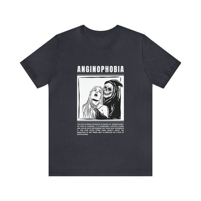 Anginophobia Fear of Being Strangled Halloween Tee - BRAZEN BUY thsirt shirt