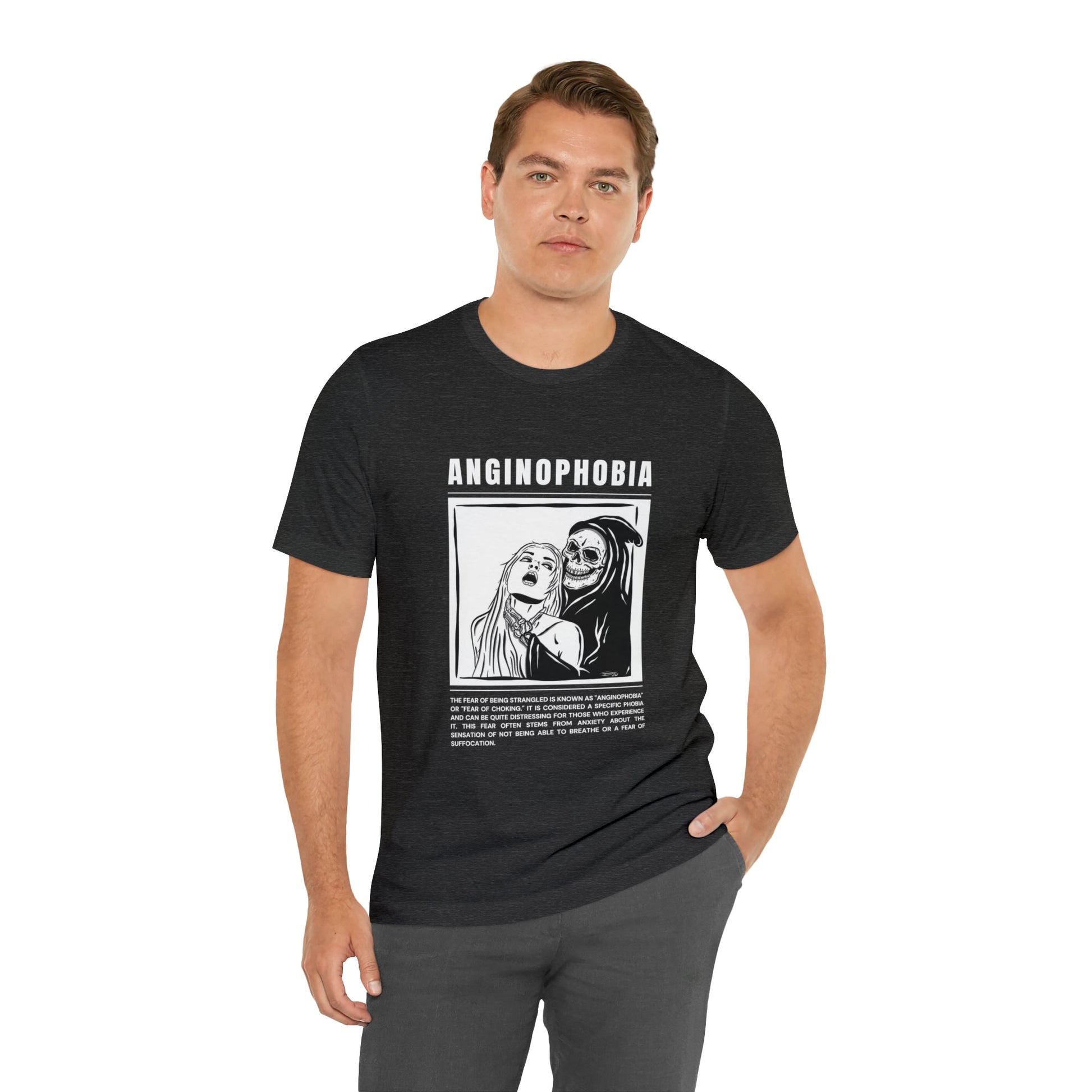 Anginophobia Fear of Being Strangled Halloween Tee - BRAZEN BUY thsirt shirt