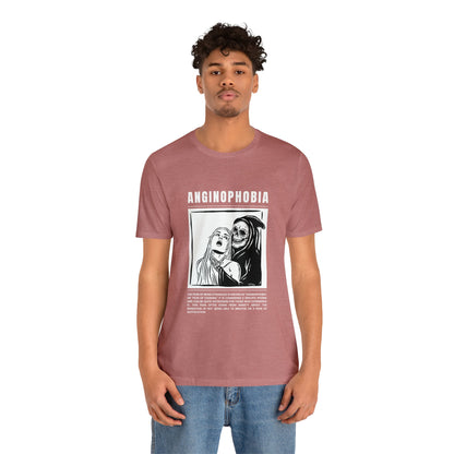 Anginophobia Fear of Being Strangled Halloween Tee - BRAZEN BUY thsirt shirt