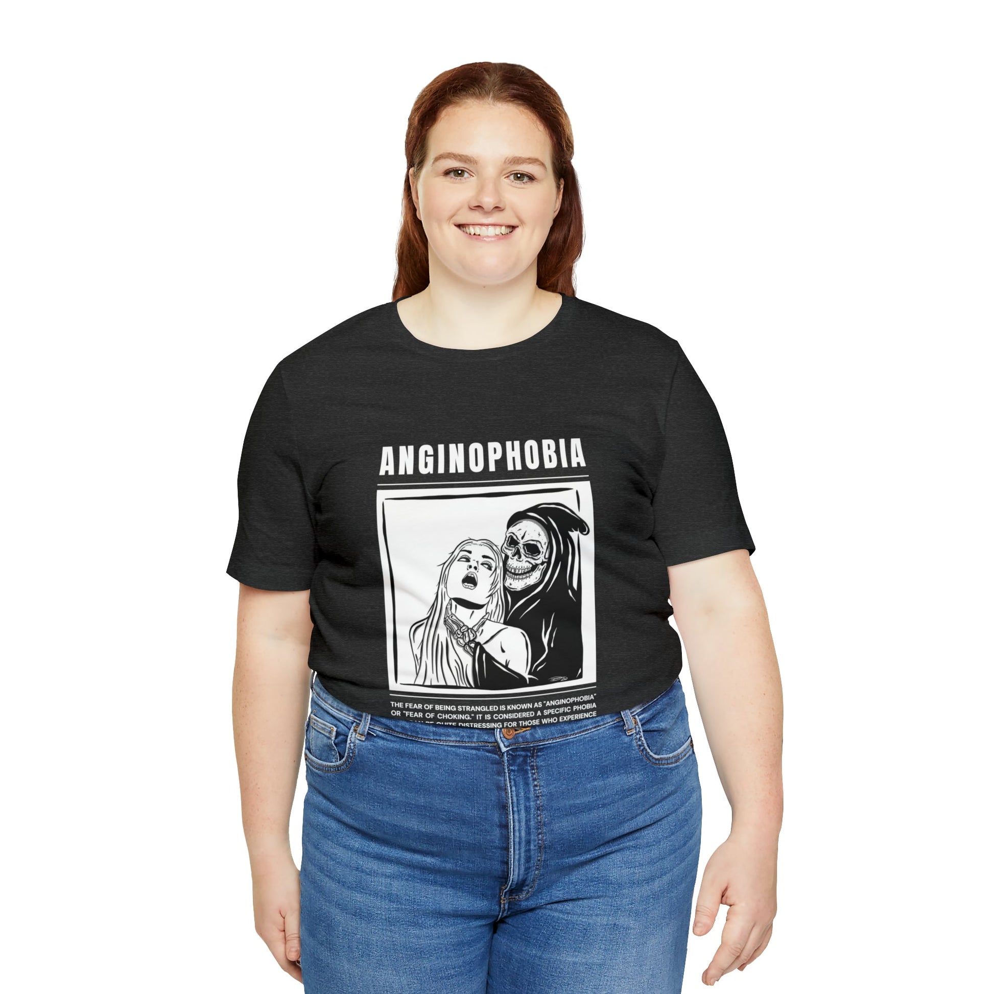 Anginophobia Fear of Being Strangled Halloween Tee - BRAZEN BUY thsirt shirt