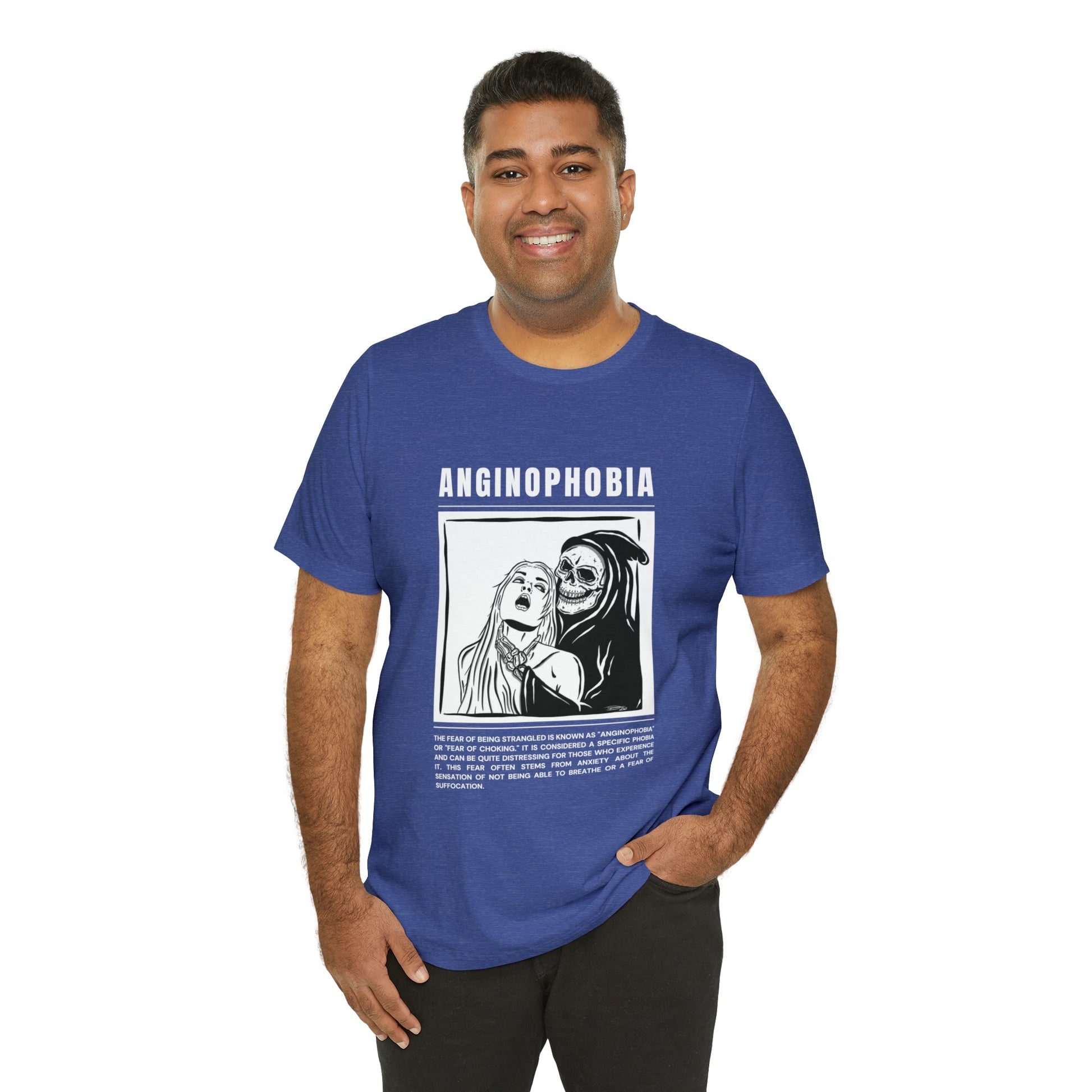 Anginophobia Fear of Being Strangled Halloween Tee - BRAZEN BUY thsirt shirt