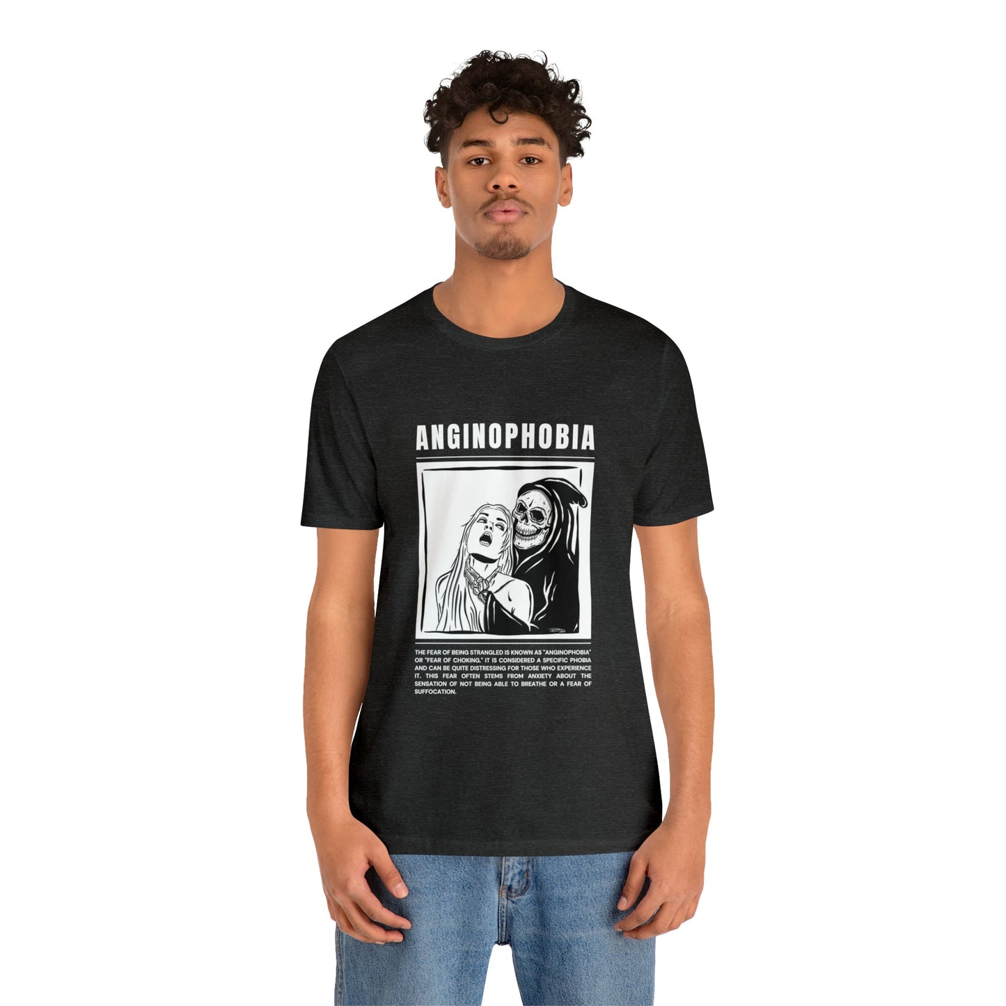 Anginophobia Fear of Being Strangled Halloween Tee - BRAZEN BUY thsirt shirt