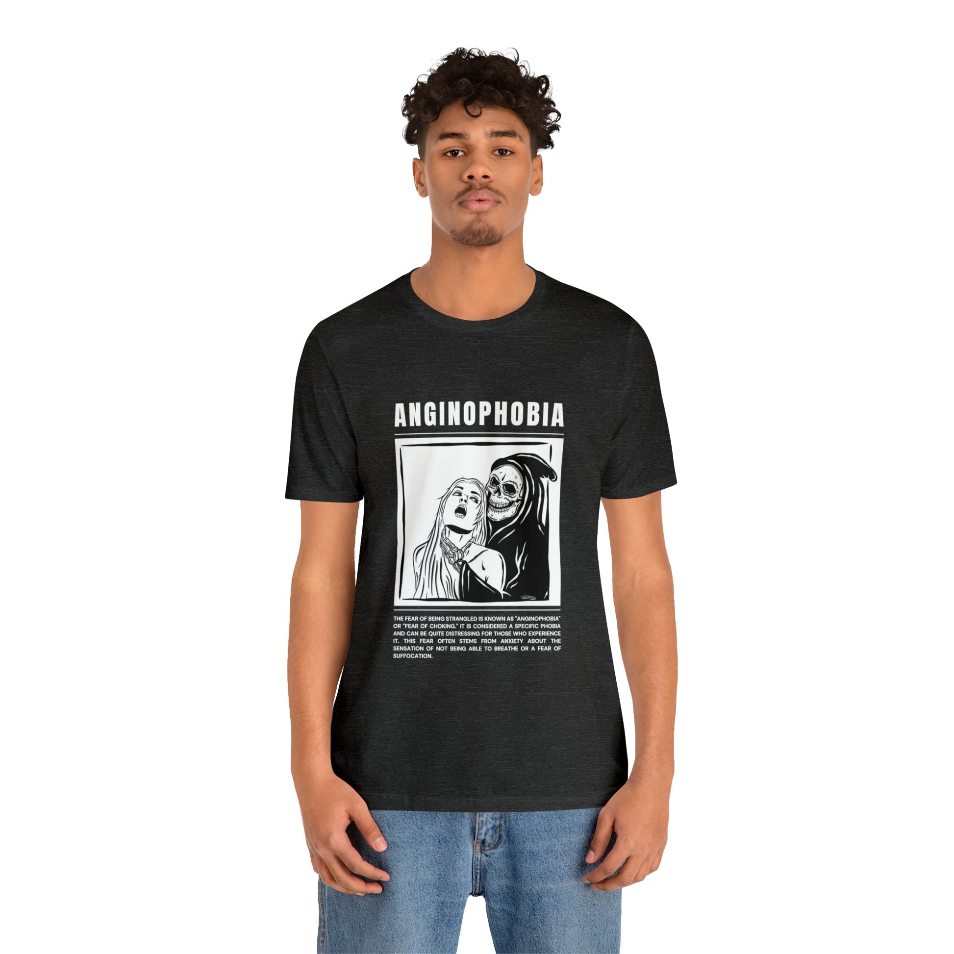 Anginophobia Fear of Being Strangled Halloween Tee - BRAZEN BUY thsirt shirt