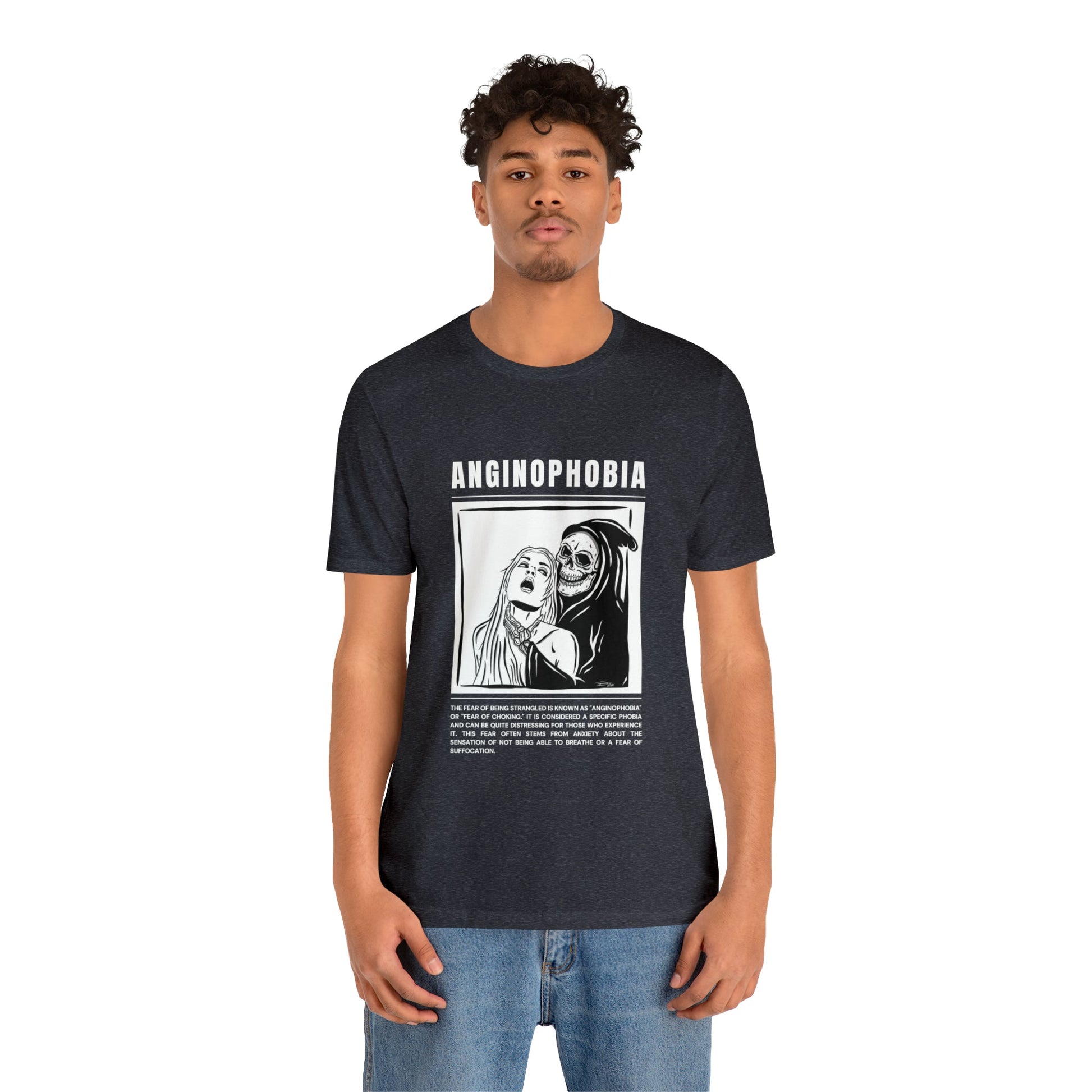 Anginophobia Fear of Being Strangled Halloween Tee - BRAZEN BUY thsirt shirt