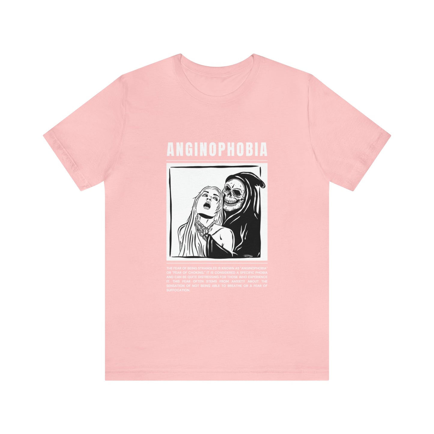 Anginophobia Fear of Being Strangled Halloween Tee - BRAZEN BUY thsirt shirt
