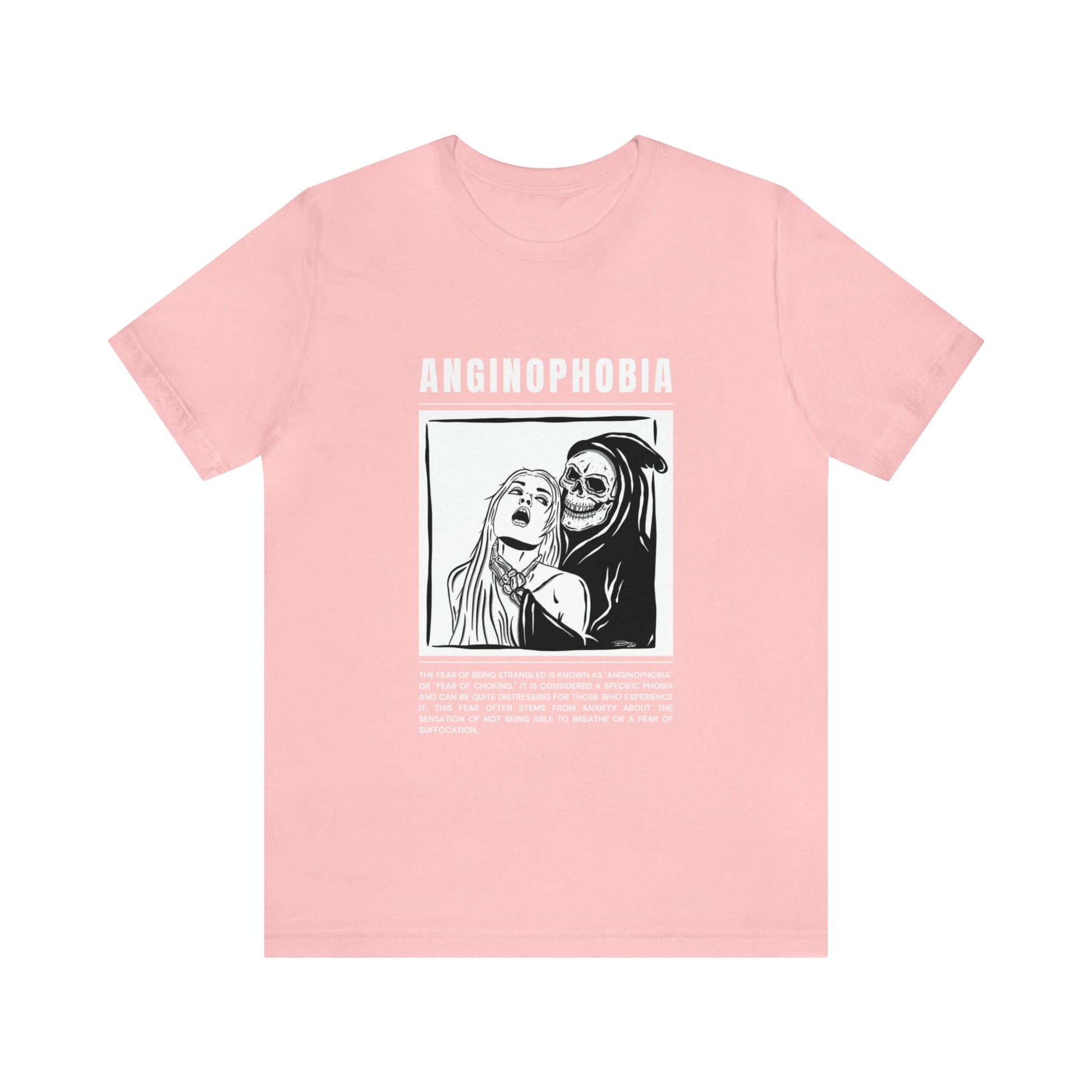 Anginophobia Fear of Being Strangled Halloween Tee - BRAZEN BUY thsirt shirt