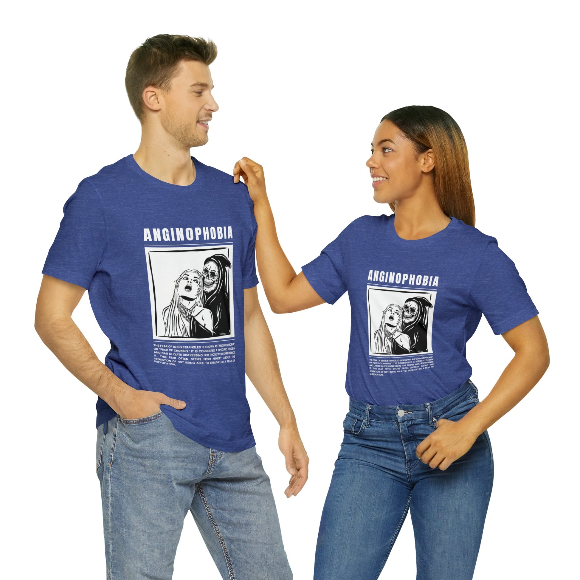 Anginophobia Fear of Being Strangled Halloween Tee - BRAZEN BUY thsirt shirt