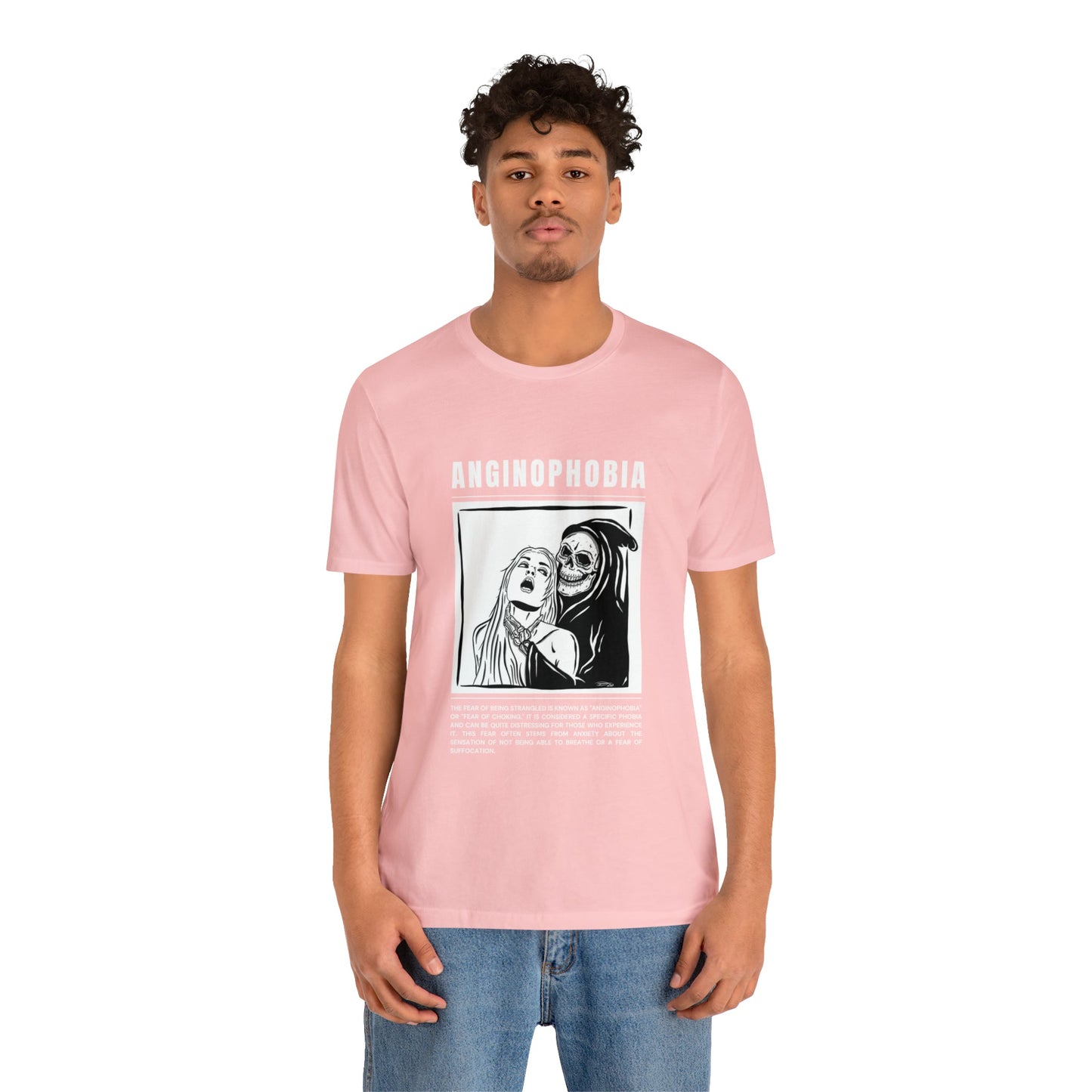 Anginophobia Fear of Being Strangled Halloween Tee - BRAZEN BUY thsirt shirt