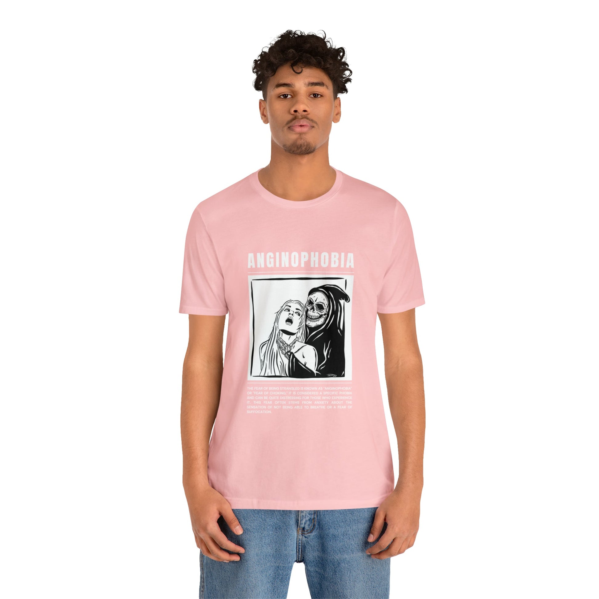 Anginophobia Fear of Being Strangled Halloween Tee - BRAZEN BUY thsirt shirt