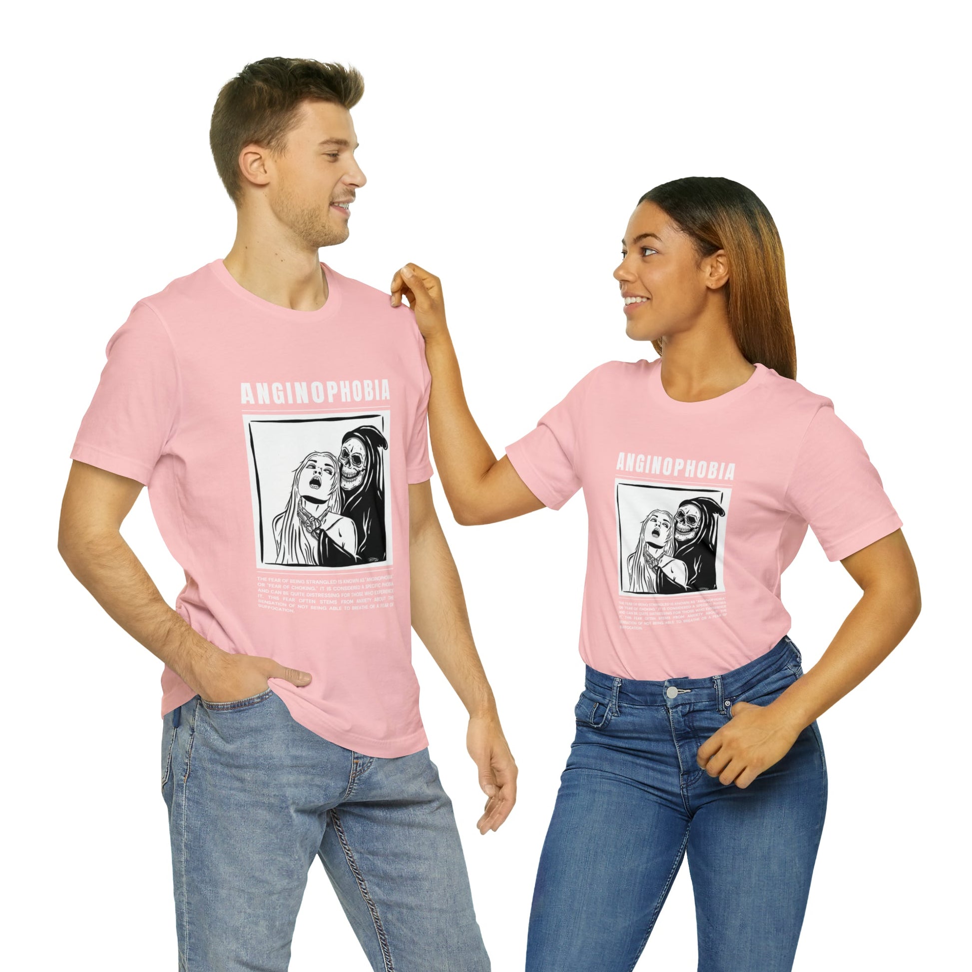 Anginophobia Fear of Being Strangled Halloween Tee - BRAZEN BUY thsirt shirt