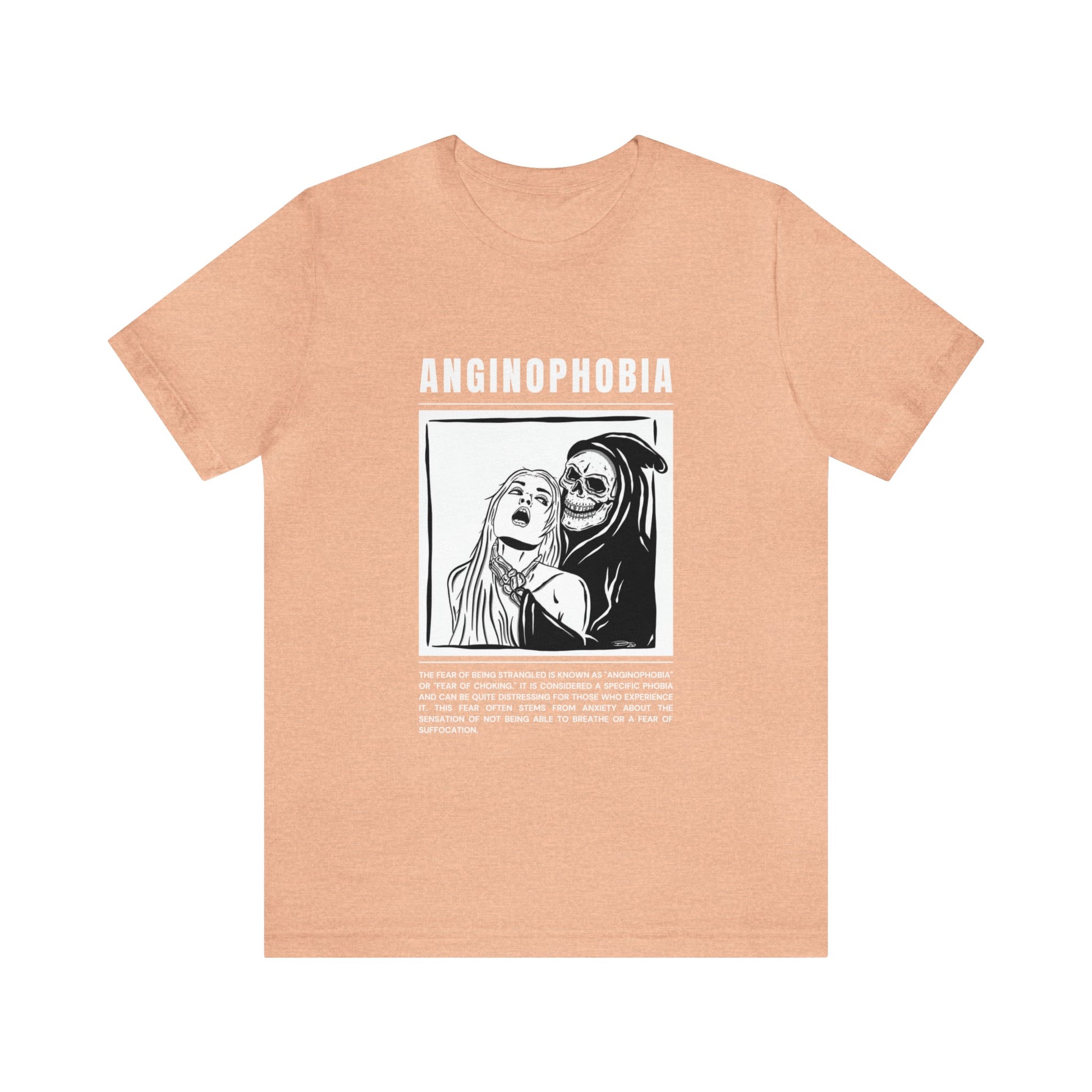 Anginophobia Fear of Being Strangled Halloween Tee - BRAZEN BUY thsirt shirt