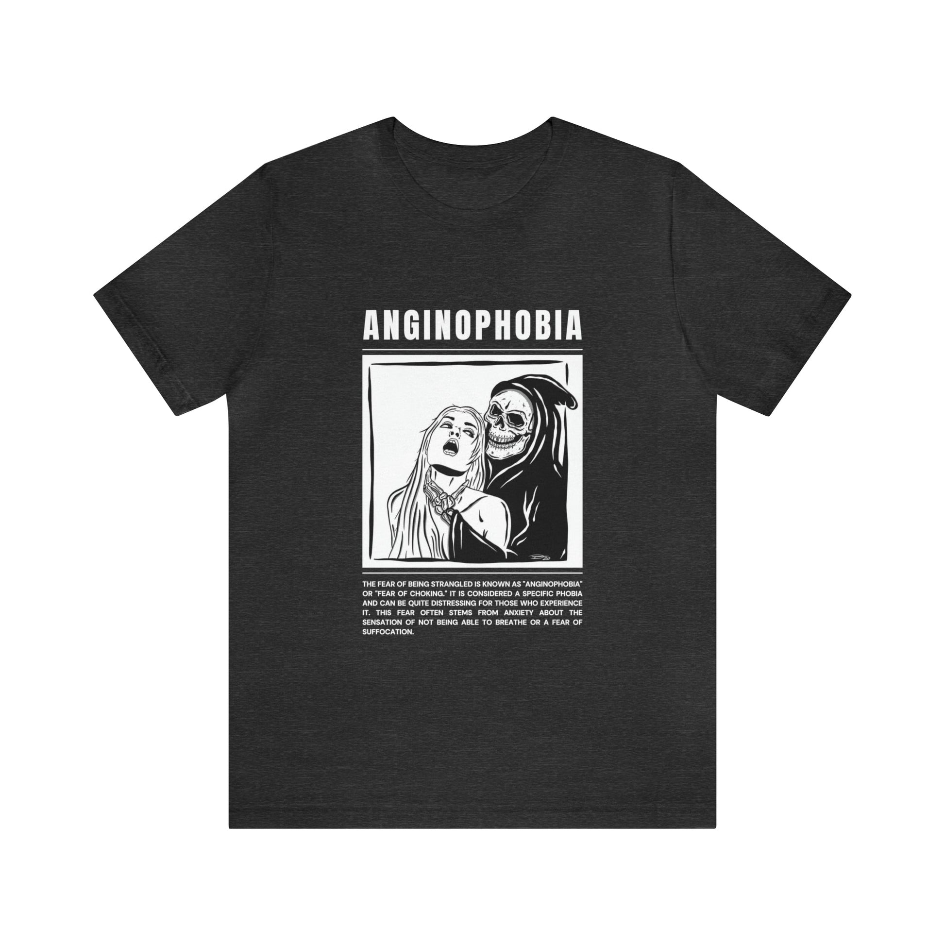 Anginophobia Fear of Being Strangled Halloween Tee - BRAZEN BUY thsirt shirt