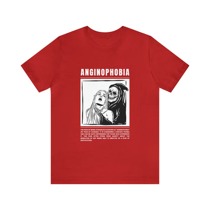 Anginophobia Fear of Being Strangled Halloween Tee - BRAZEN BUY thsirt shirt