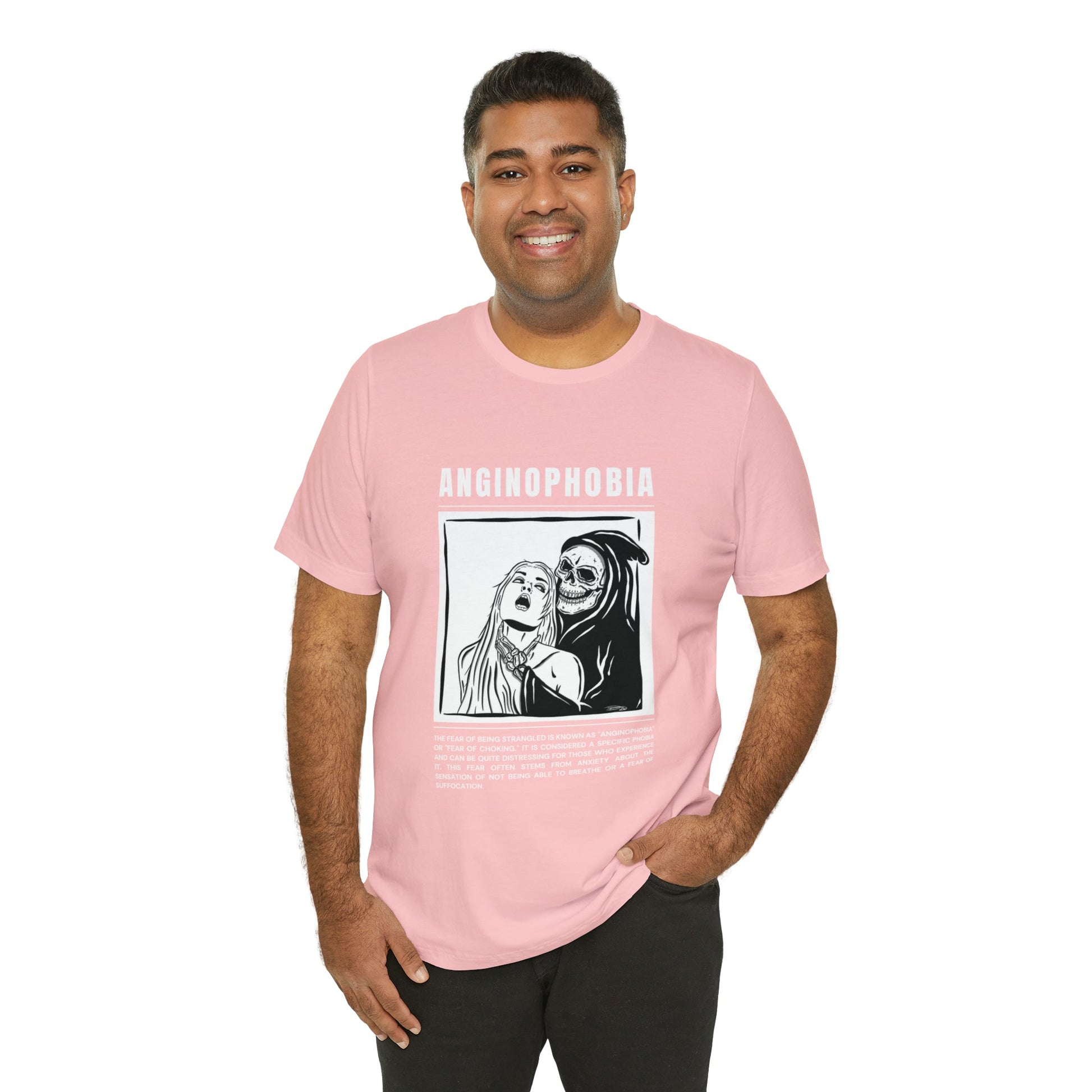 Anginophobia Fear of Being Strangled Halloween Tee - BRAZEN BUY thsirt shirt