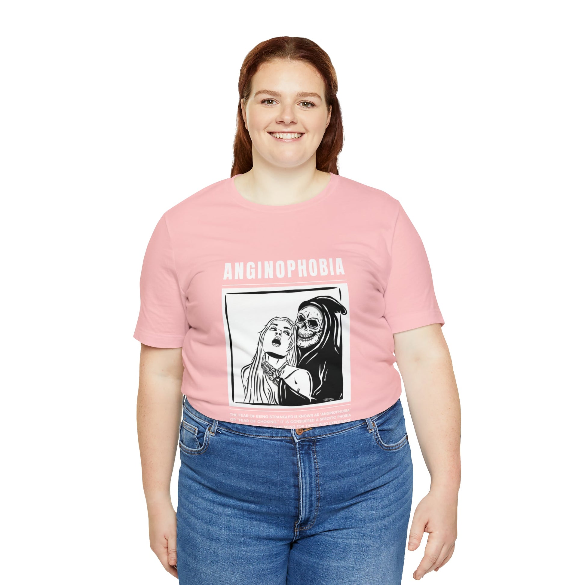 Anginophobia Fear of Being Strangled Halloween Tee - BRAZEN BUY thsirt shirt