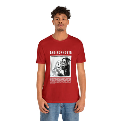 Anginophobia Fear of Being Strangled Halloween Tee - BRAZEN BUY thsirt shirt