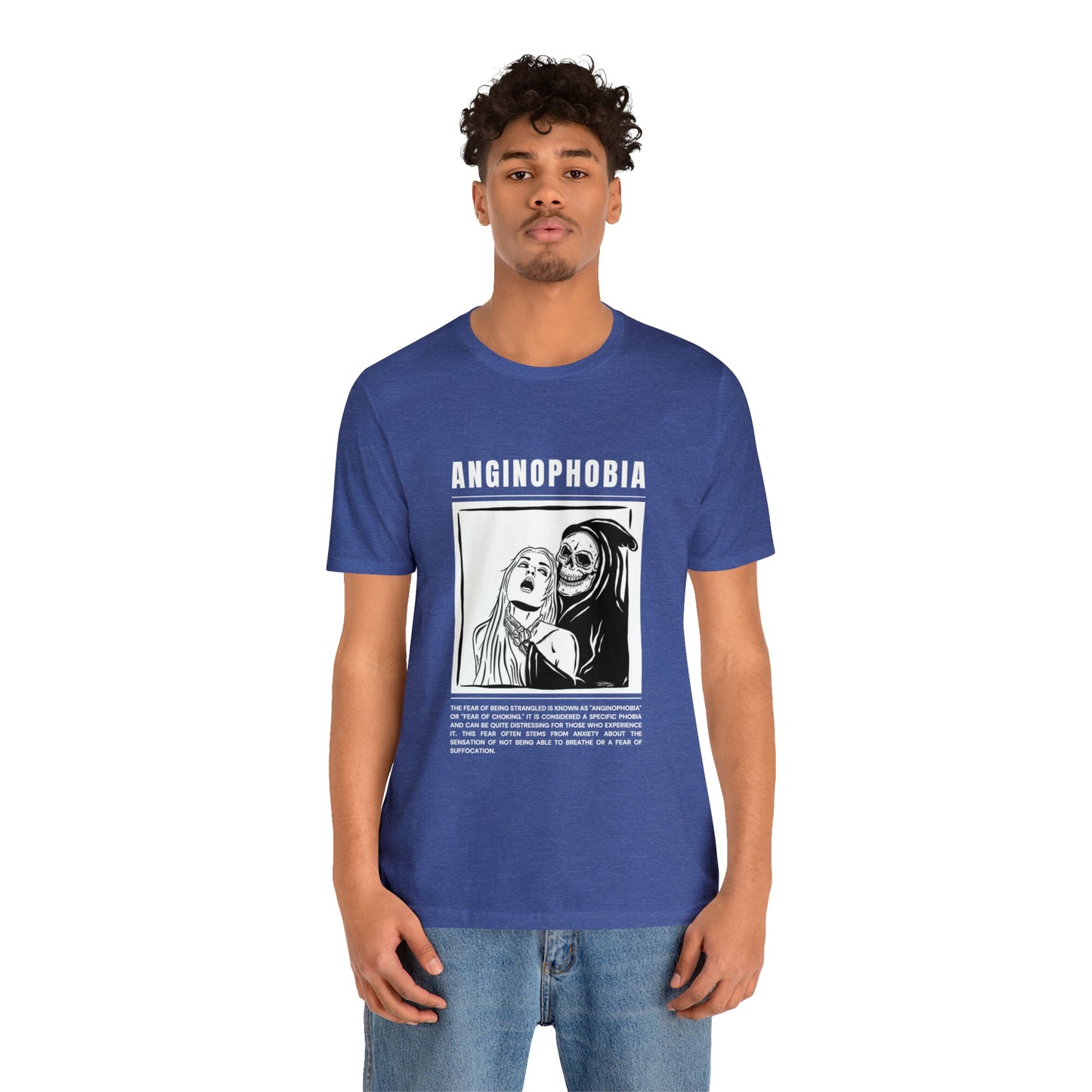 Anginophobia Fear of Being Strangled Halloween Tee - BRAZEN BUY thsirt shirt