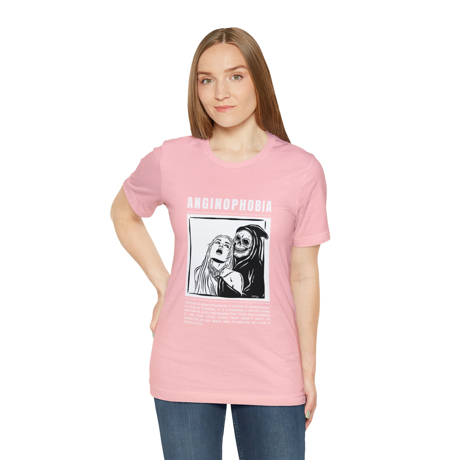 Anginophobia Fear of Being Strangled Halloween Tee - BRAZEN BUY thsirt shirt