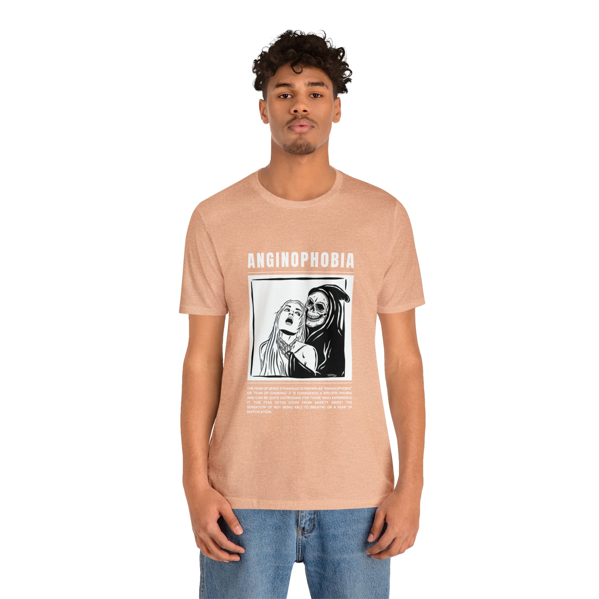 Anginophobia Fear of Being Strangled Halloween Tee - BRAZEN BUY thsirt shirt
