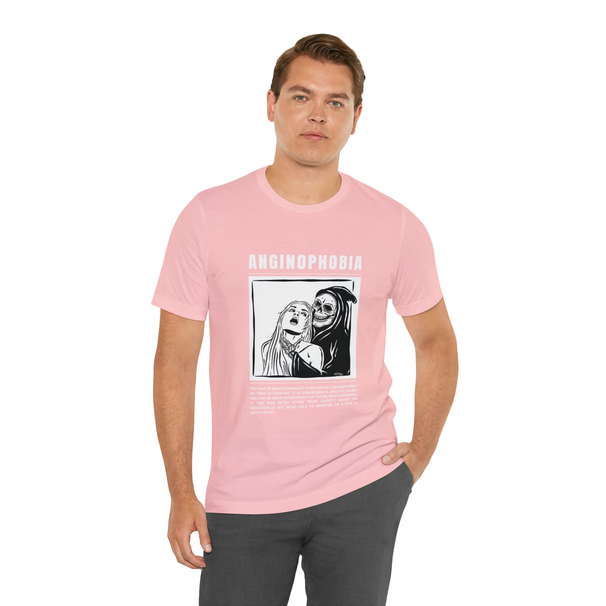 Anginophobia Fear of Being Strangled Halloween Tee - BRAZEN BUY thsirt shirt