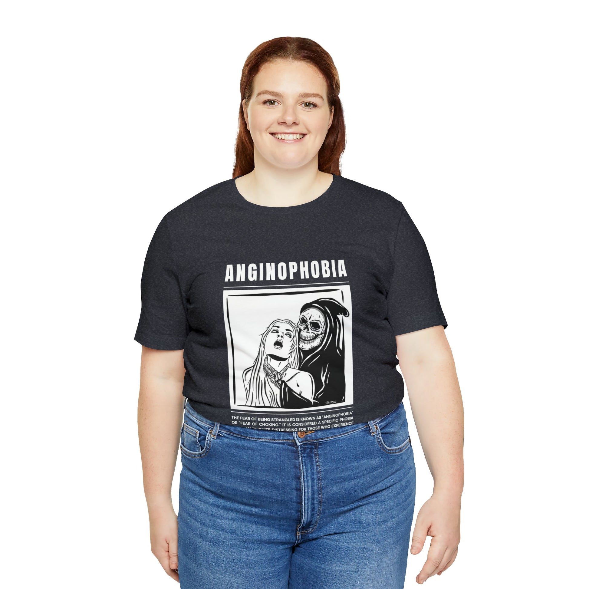 Anginophobia Fear of Being Strangled Halloween Tee - BRAZEN BUY thsirt shirt