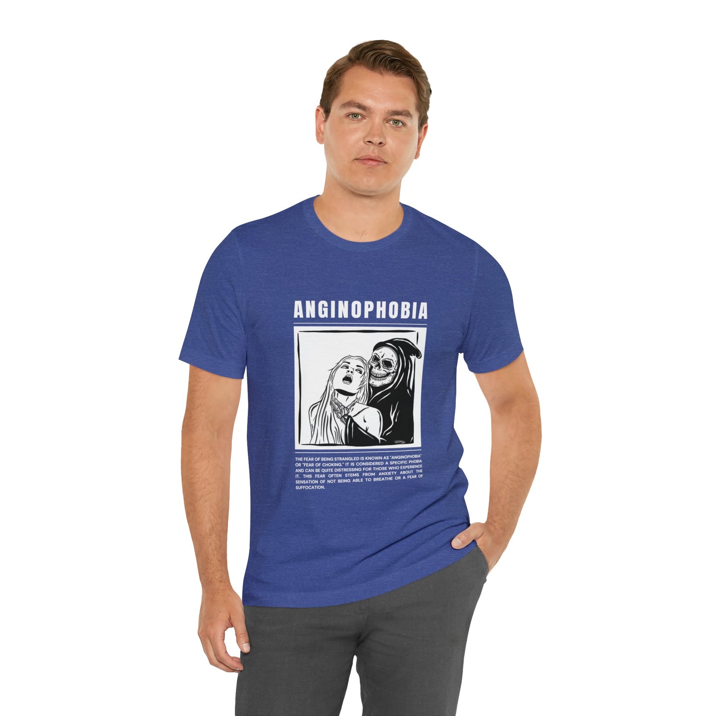 Anginophobia Fear of Being Strangled Halloween Tee - BRAZEN BUY thsirt shirt