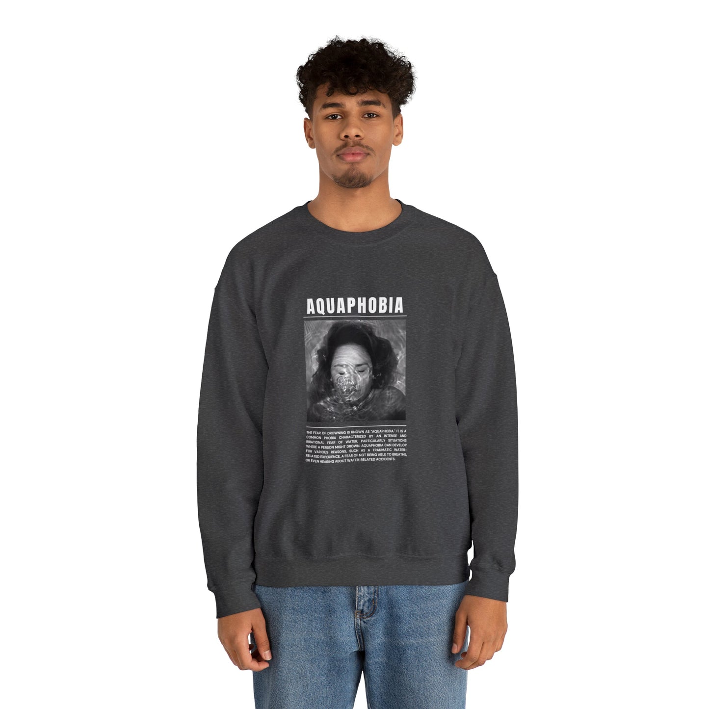 Aquaphobia Fear of Drowning Halloween Sweatshirt - BRAZEN BUY thsirt shirt