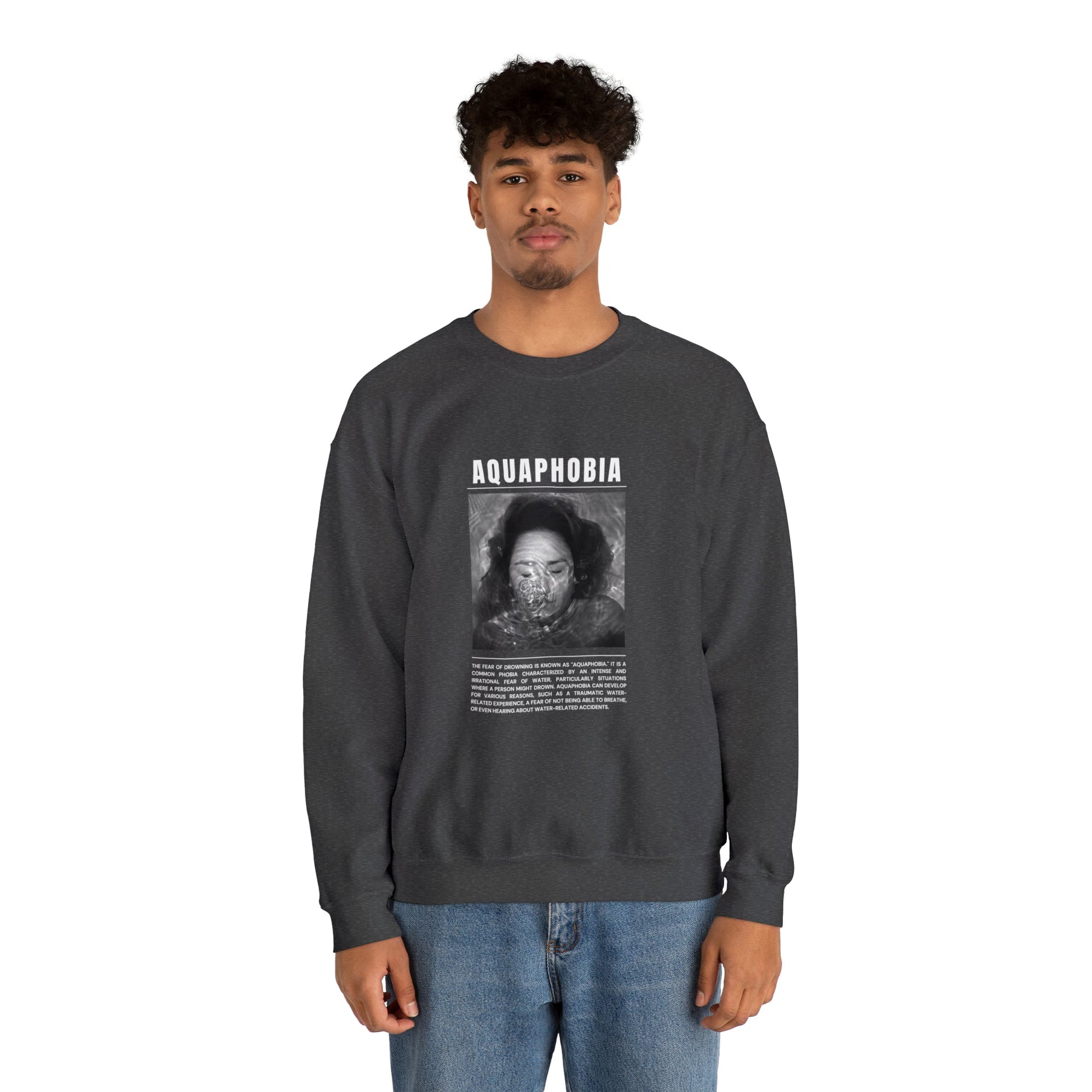 Aquaphobia Fear of Drowning Halloween Sweatshirt - BRAZEN BUY thsirt shirt