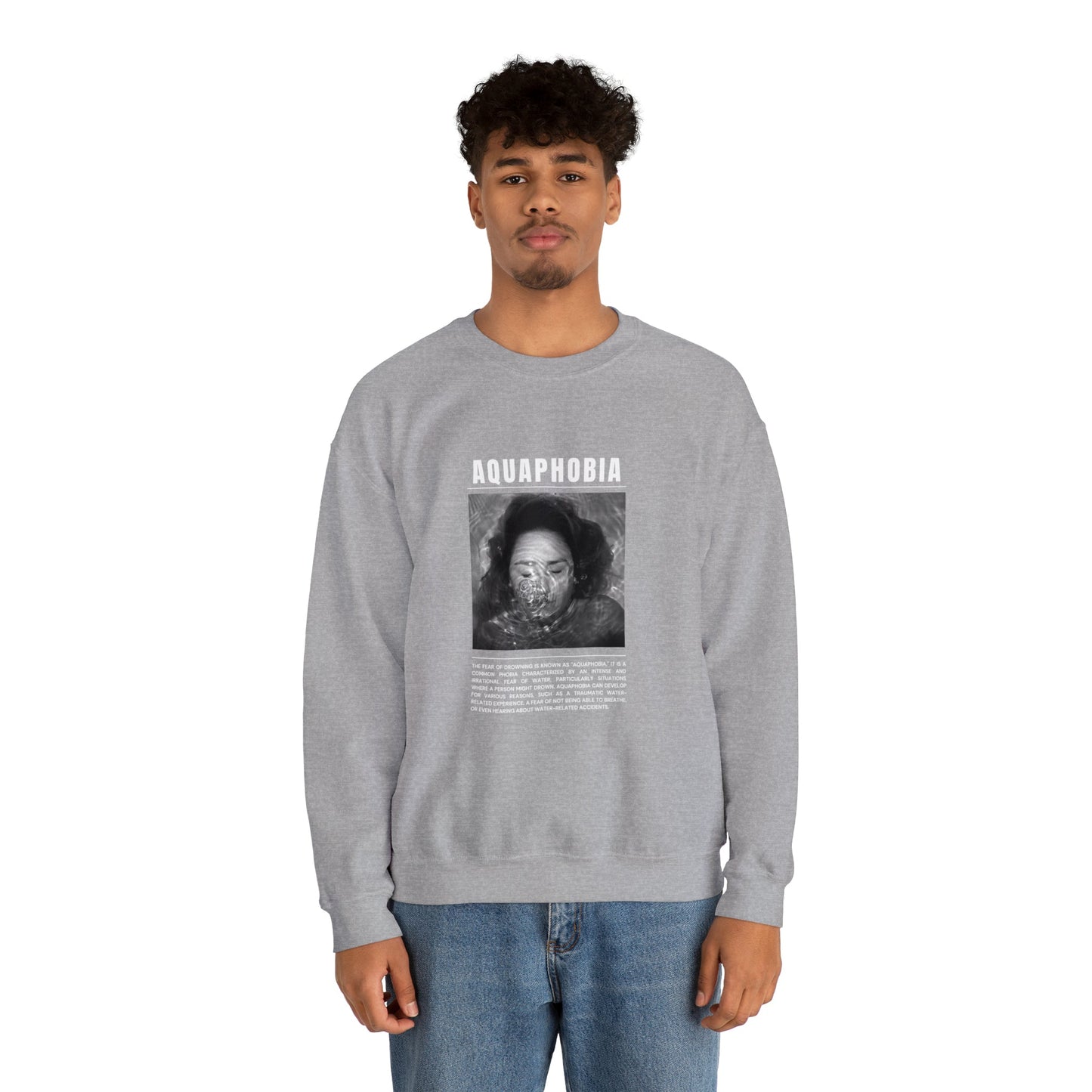 Aquaphobia Fear of Drowning Halloween Sweatshirt - BRAZEN BUY thsirt shirt