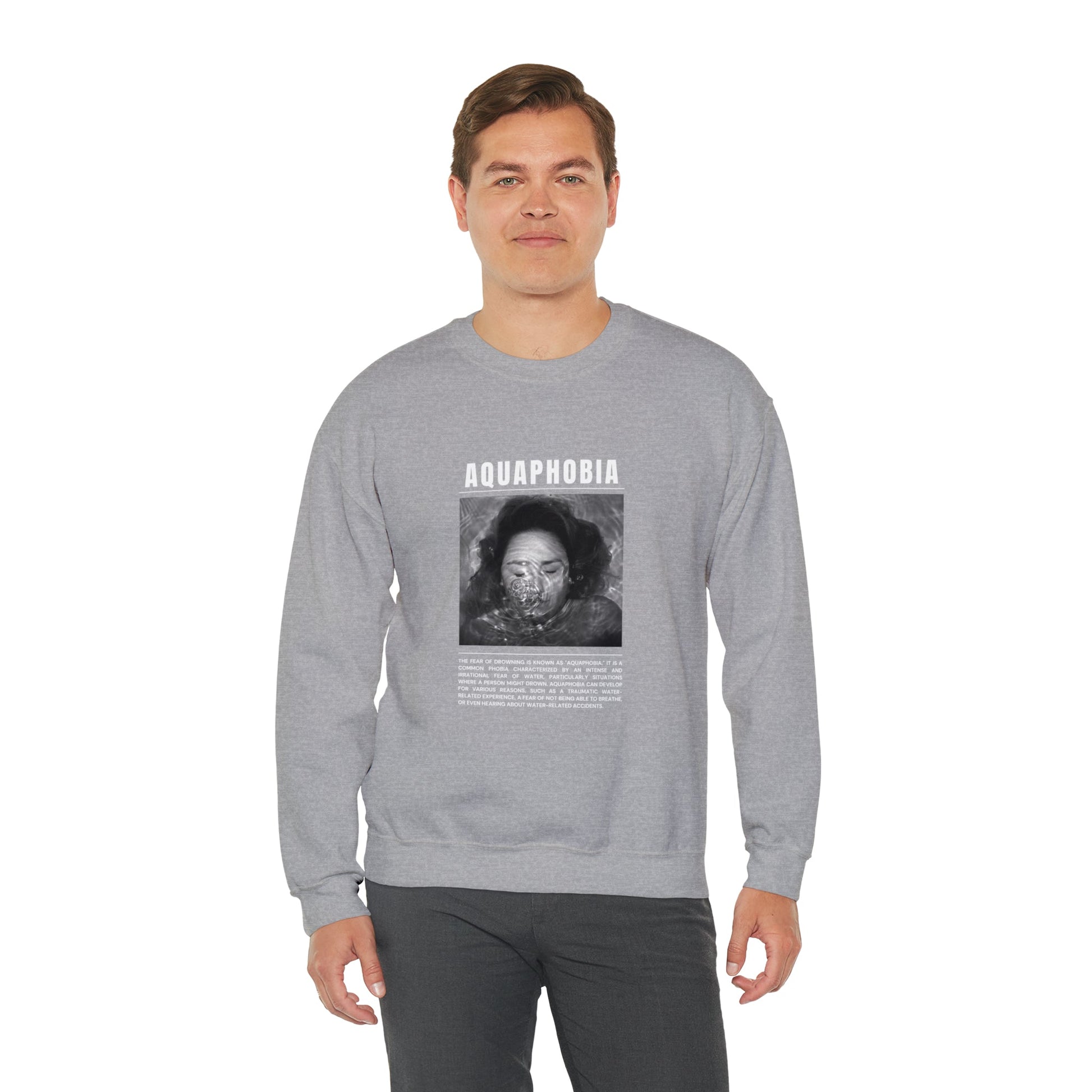 Aquaphobia Fear of Drowning Halloween Sweatshirt - BRAZEN BUY thsirt shirt