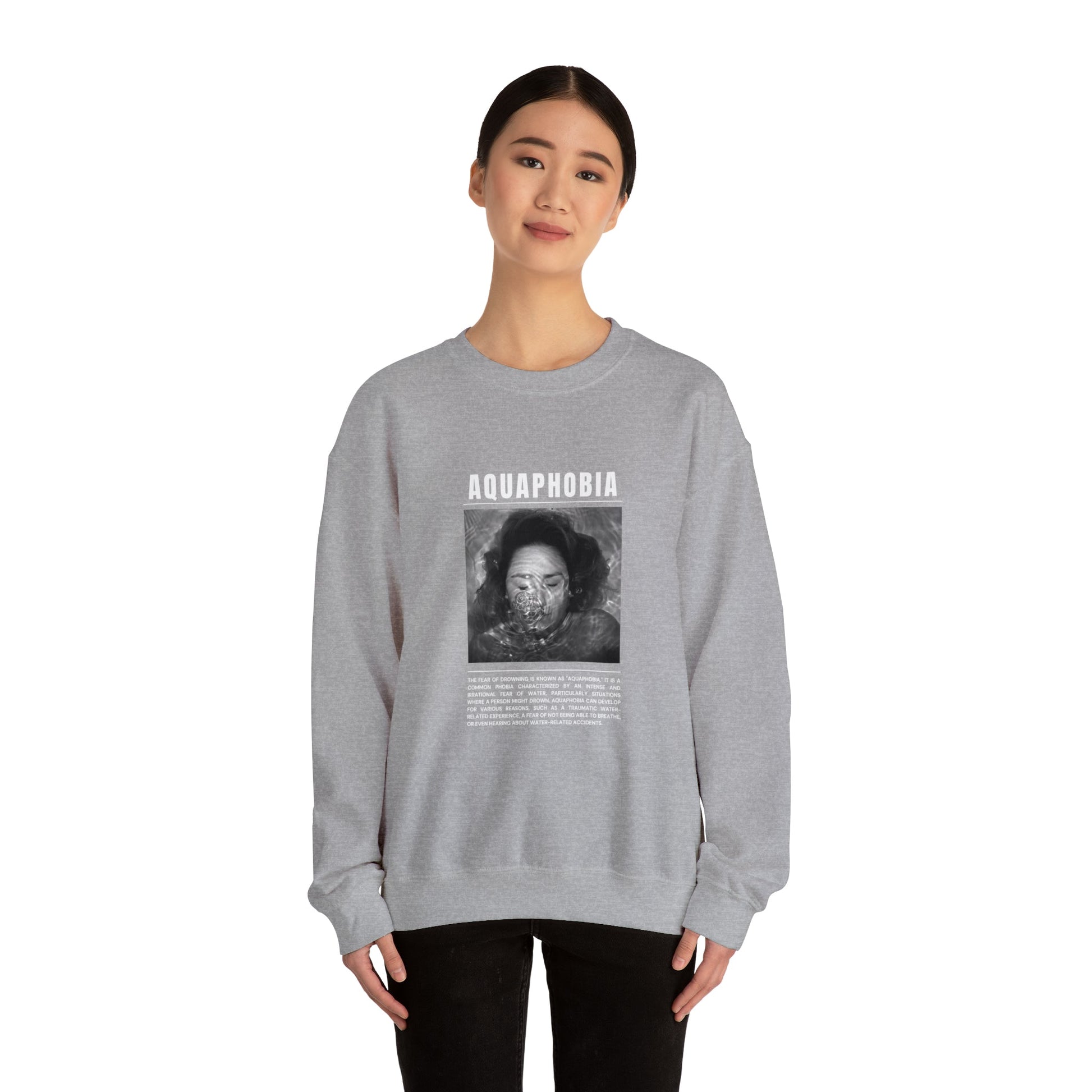 Aquaphobia Fear of Drowning Halloween Sweatshirt - BRAZEN BUY thsirt shirt
