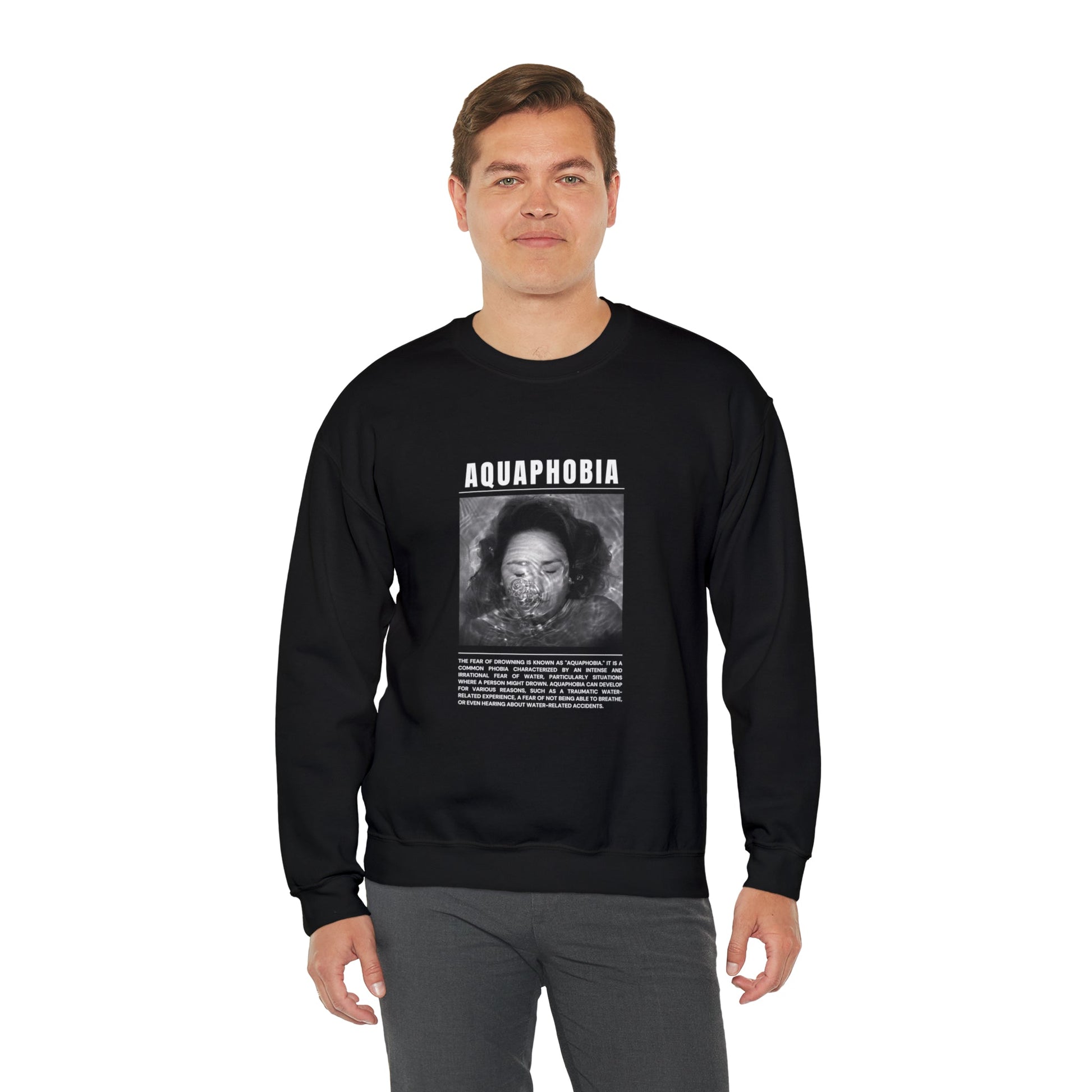 Aquaphobia Fear of Drowning Halloween Sweatshirt - BRAZEN BUY thsirt shirt
