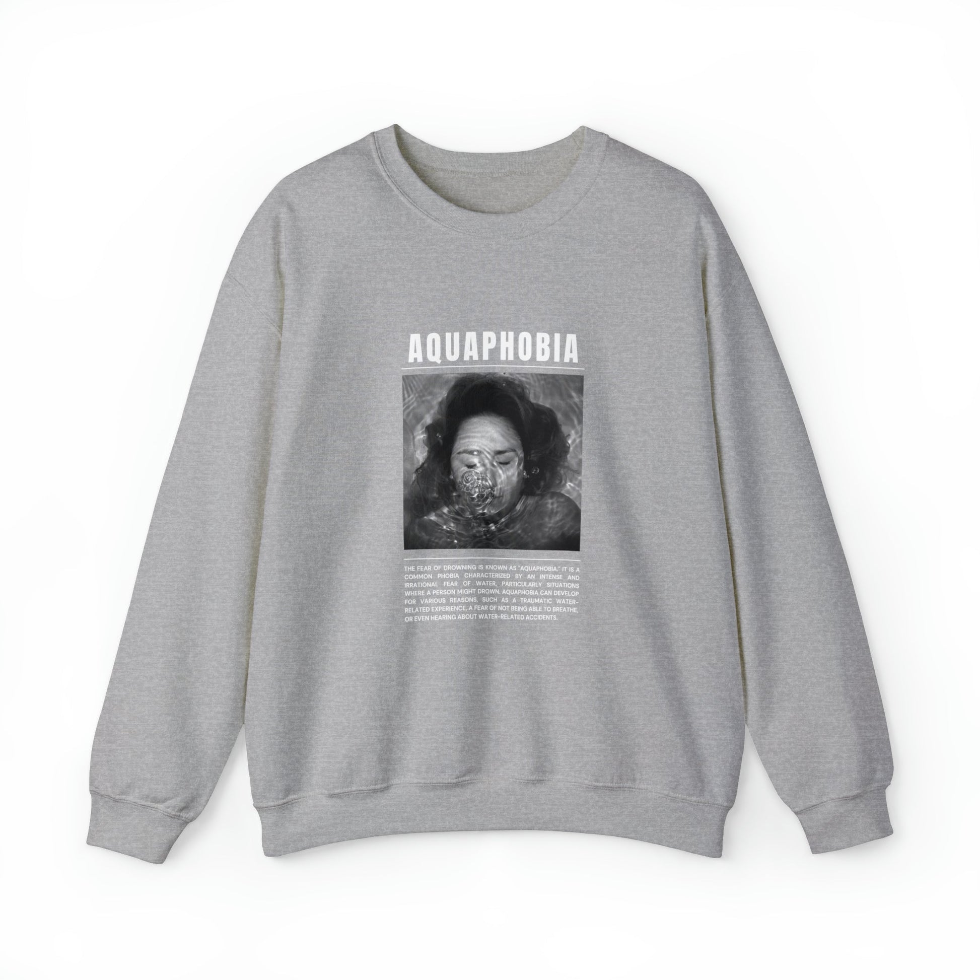 Aquaphobia Fear of Drowning Halloween Sweatshirt - BRAZEN BUY thsirt shirt