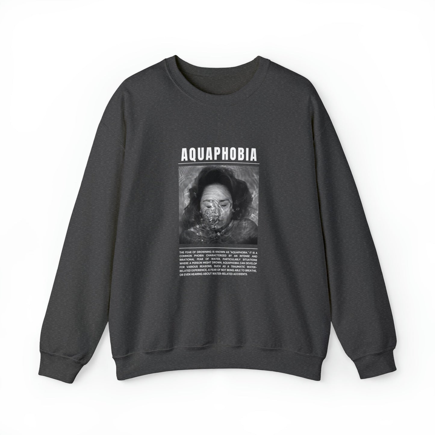 Aquaphobia Fear of Drowning Halloween Sweatshirt - BRAZEN BUY thsirt shirt
