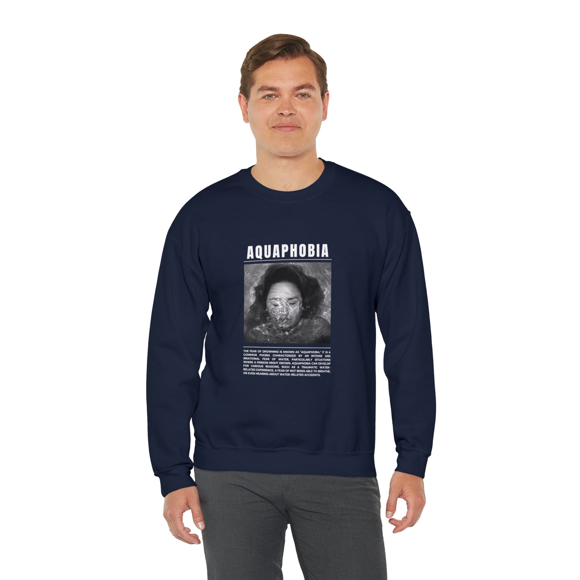 Aquaphobia Fear of Drowning Halloween Sweatshirt - BRAZEN BUY thsirt shirt