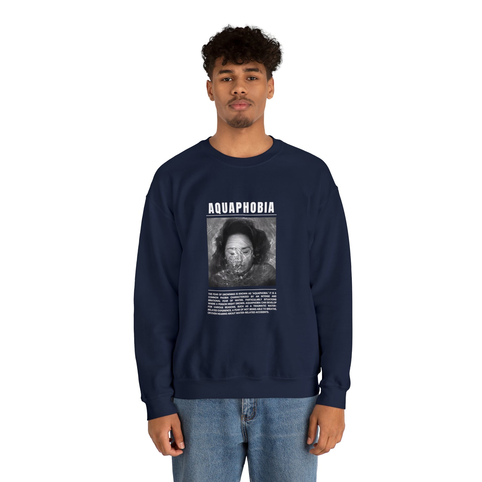 Aquaphobia Fear of Drowning Halloween Sweatshirt - BRAZEN BUY thsirt shirt
