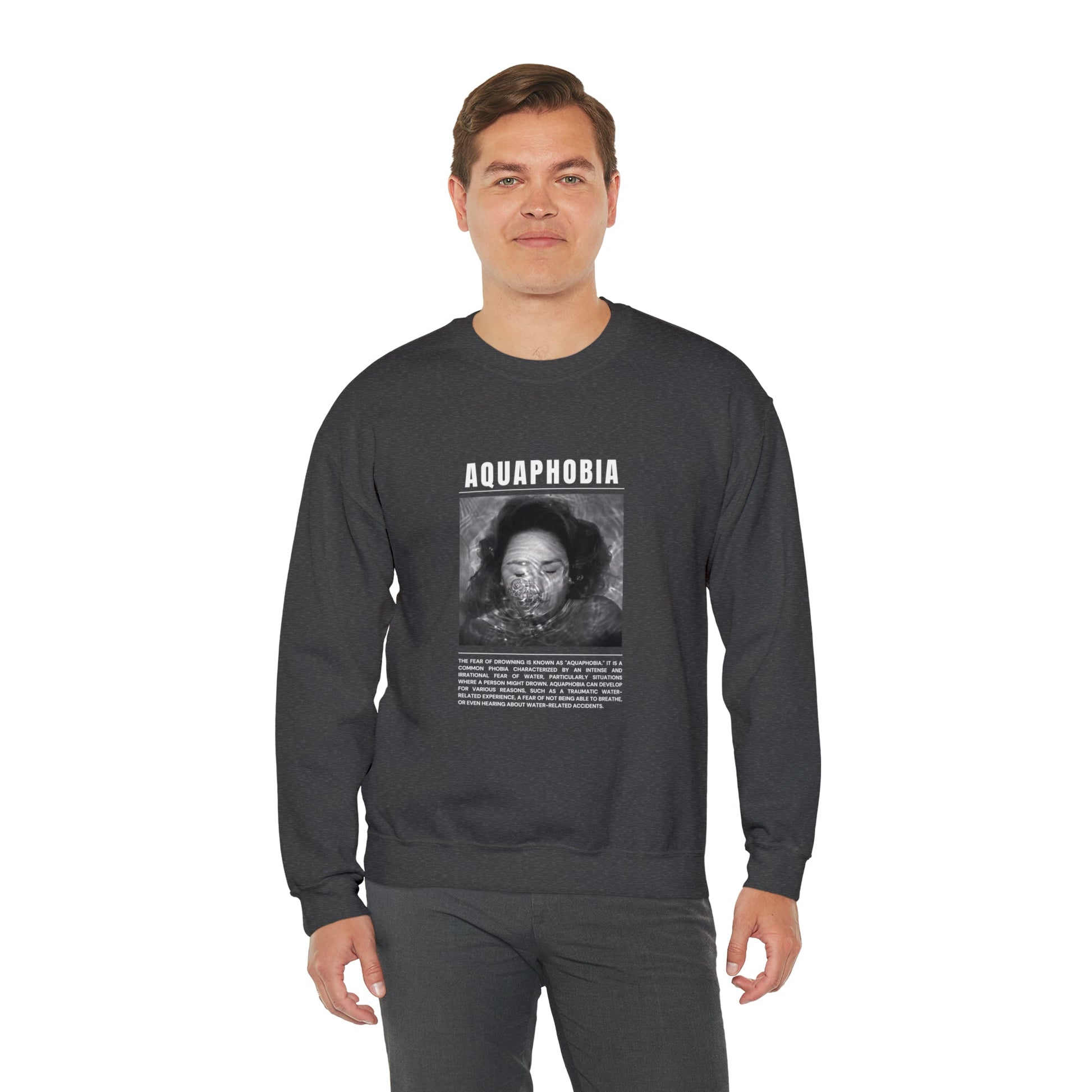 Aquaphobia Fear of Drowning Halloween Sweatshirt - BRAZEN BUY thsirt shirt