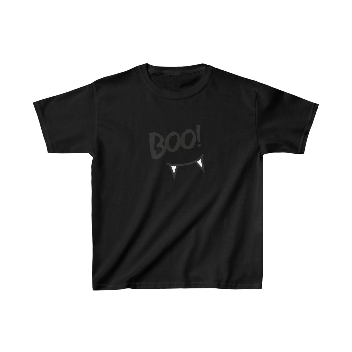Boo Fangs Halloween Kids Tee - BRAZEN BUY thsirt shirt