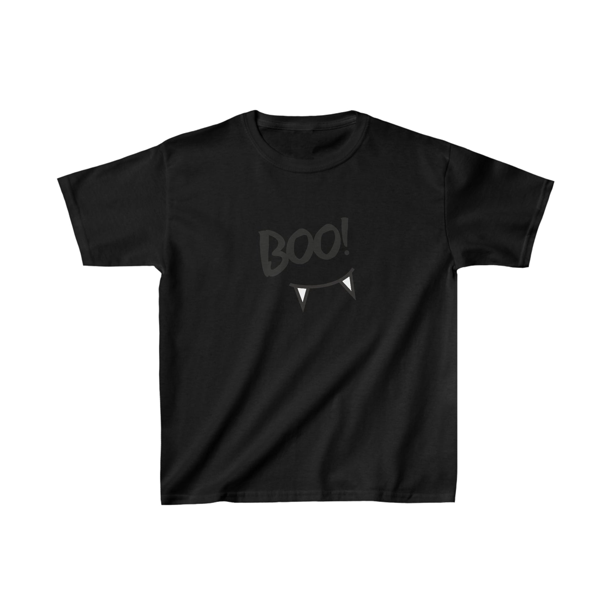 Boo Fangs Halloween Kids Tee - BRAZEN BUY thsirt shirt
