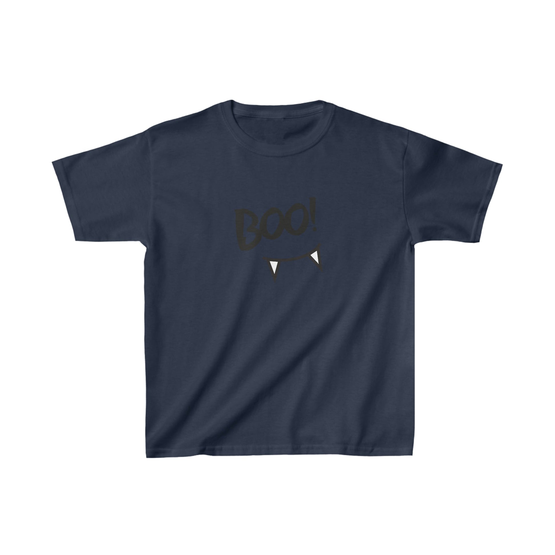 Boo Fangs Halloween Kids Tee - BRAZEN BUY thsirt shirt