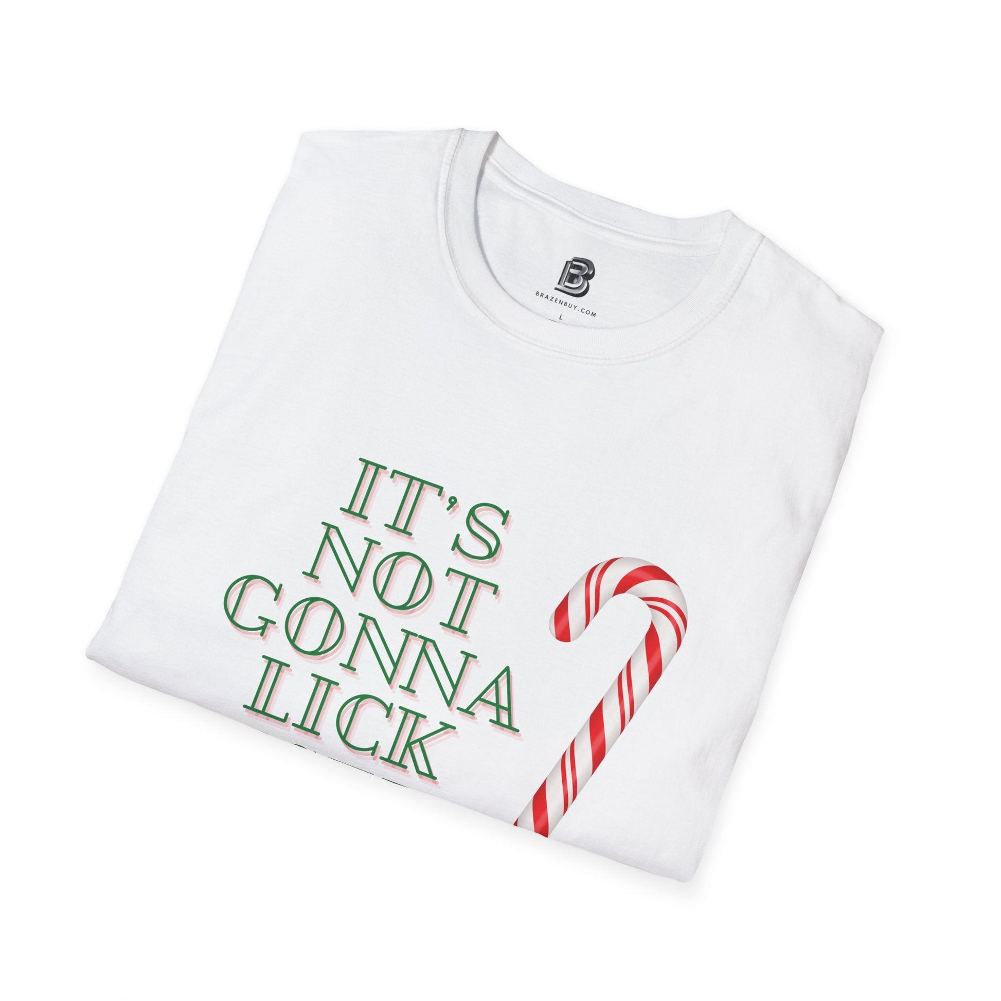 Candy Cane Lick Itself Christmas Unisex Shirt - BRAZEN BUY thsirt shirt