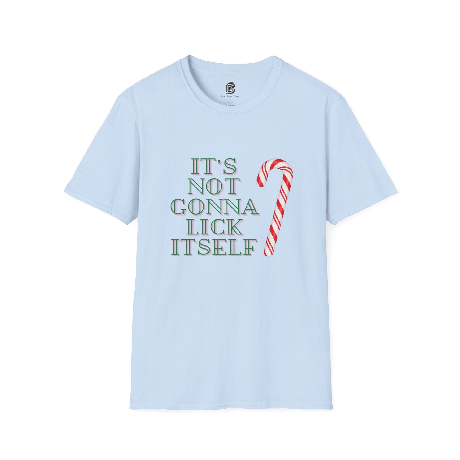 Candy Cane Lick Itself Christmas Unisex Shirt - BRAZEN BUY thsirt shirt